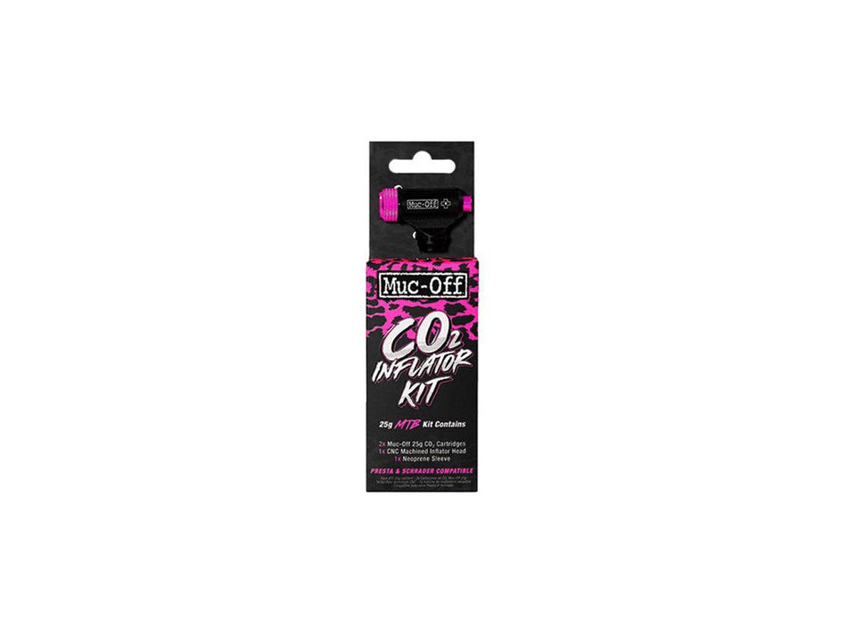 MUC-OFF CO2 pump MTB Inflator Kit