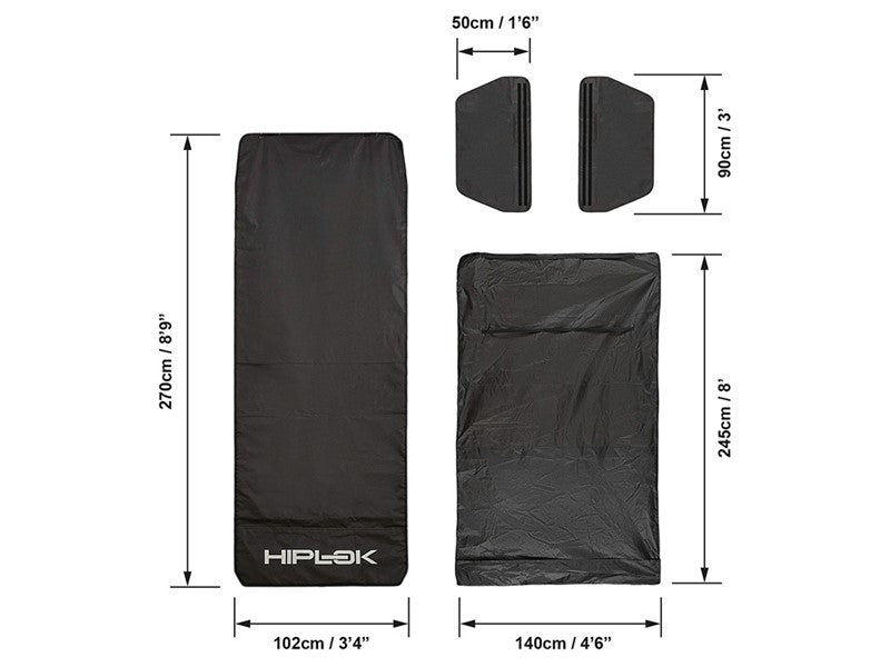 HIPLOK Rideshield Car and bike protector.